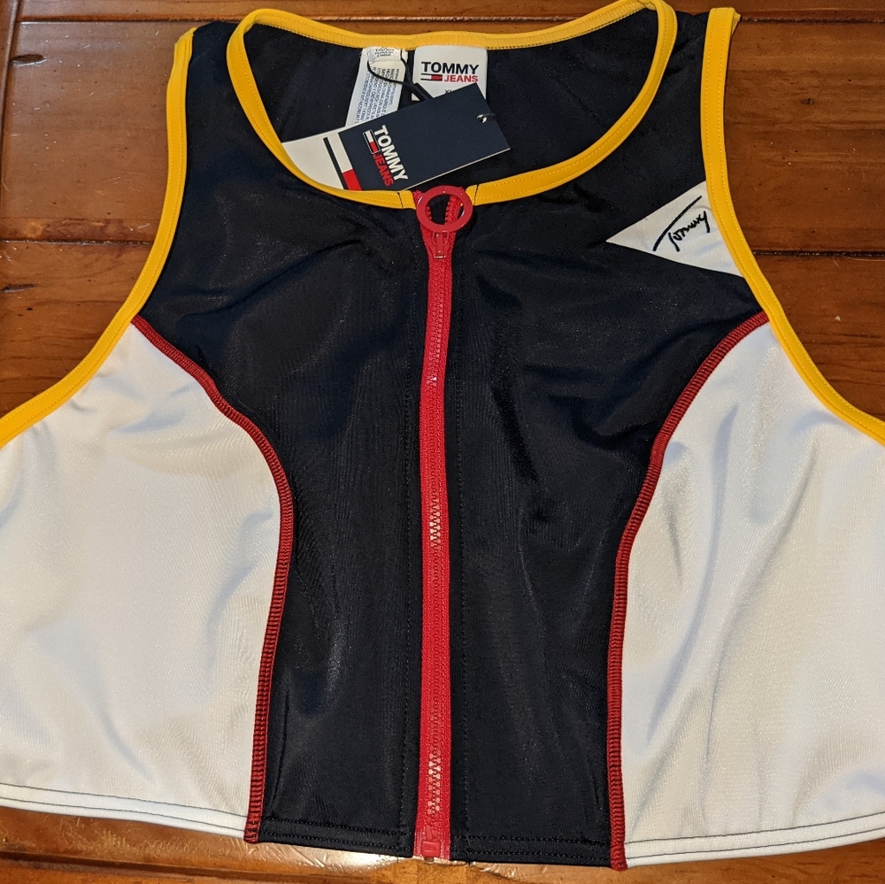 NWT Tommy swim top